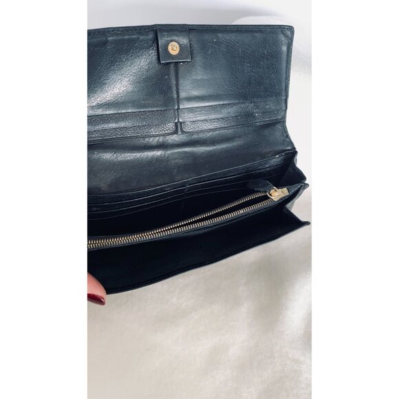 Mulberry Black Leather Wallet - Picture 10 of 11